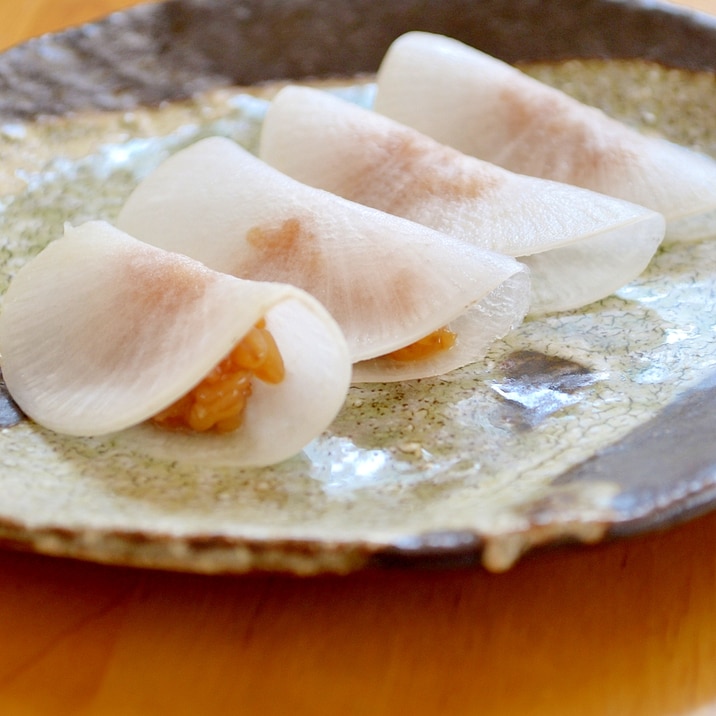 *金山寺の大根包み*